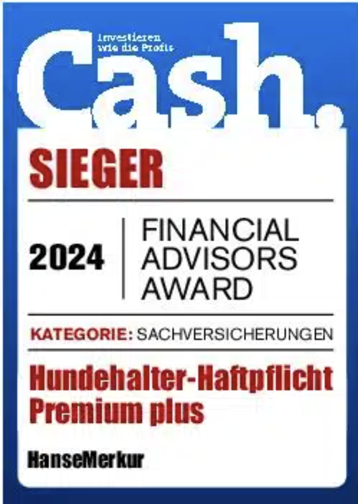 Cash. Sieger 2024 Financial Advisors Award